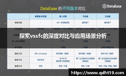 探索vssfc的深度对比与应用场景分析